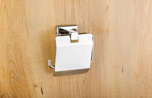Eagle EC-610 Paper Holder Bathroom Accessory for Home, Hotel and Apartment Washrooms, Elegant and Practical Holder for Easy Everyday Use, Bathroom Organization, Decor and Value